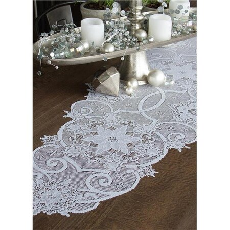 Gb Gifts 19 x 46 in. Snowflake Table Runner GB751338